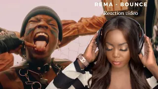 Rema - Bounce | Reaction Video