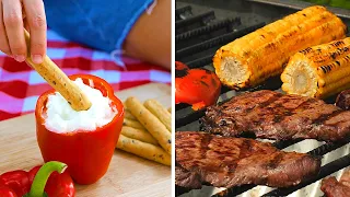 SIMPLE OUTDOOR COOKING IDEAS YOU'LL LOVE || 5-Minute Recipes to Become a BBQ Master!