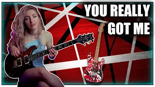 YOU REALLY GOT ME - VAN HALEN | Guitar Cover by Sophie Burrell