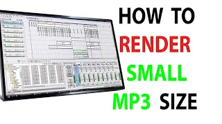 HOW TO RENDER SMALL MP3 SIZE ON SONY ACID - DEEJAY CLEF THE DECK TERRORIST [2020]