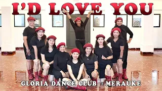 I'D LOVE YOU // LINE DANCE // Choreo CAECILIA M FATRUAN // GDC MERAUKE PAPUA INA