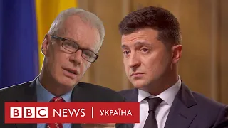 "Порошенко досі думає, що він президент". Інтерв’ю Зеленського ВВС