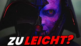 Warum hat Darth Vader so EINFACH VERLOREN?