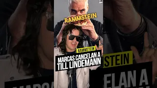 MARCAS cancelan a TILL LINDEMANN ❌ #rammstein #metal #famosos #noticias #rock