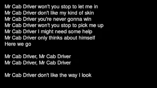 Mr. Cab Driver - Lenny Kravitz lyrics