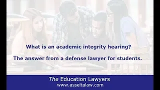 What is an academic integrity hearing? A defense lawyer for students answers.