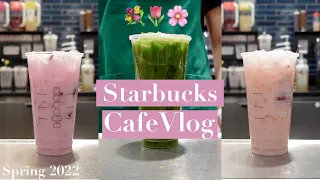 HAPPY MAY💖🌷🌸 | cafe vlog | Target Starbucks | ASMR