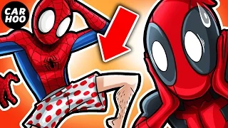 The Rumors About Spiderman and Deadpool 【 Superheroes Parody 】