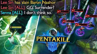 when the pentakill saves the game...