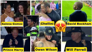 Celebrities reaction to Messi's Inter miami vs LAFC performance 😍