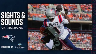 Sights & Sounds from the Win in Cleveland | Patriots vs. Browns NFL Week 6