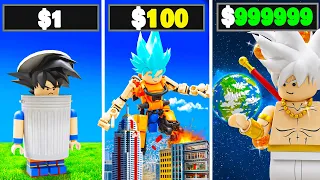 $1 to $1,000,000 LEGO GOKU in GTA 5 RP