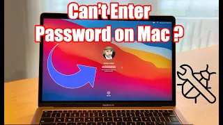 How to Fix Can't Enter Password Login On Mac (Stuck)