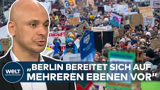 KLIMAAKTIVISTEN WOLLEN BERLIN LAHM LEGEN: "Es geht darum, möglichst viel Schaden herbeizuführen"