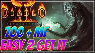 Diablo 2 Resurrected Magic Find Sorceress Build Easy 700 MF
