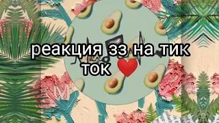 реакция зз на тик ток