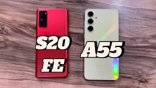 Samsung Galaxy A55 vs Samsung Galaxy S20FE