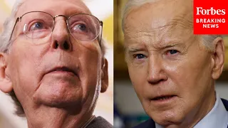 'Shameful Abdication Of Leadership': Mitch McConnell Hammers Biden For Withholding Israel Aid