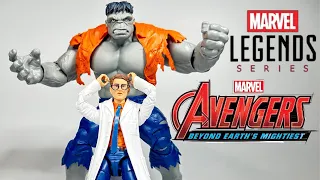 Marvel Legends Gray Hulk & Dr. Bruce Banner Two-Pack Avengers 60th Action Figure Review!