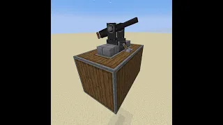 Minecraft PVP Practical Machine Gun