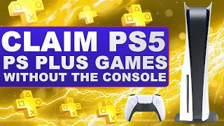 PS5 PS PLUS GAMES | Claim PS5 PS Plus games without the console | Never miss a PS Plus Game again