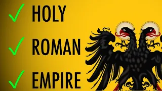 Actually, It Was Holy, Roman, and an Empire