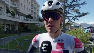 Ilan Van Wilder - Interview at the start - Stage 4 - Tour de Romandie 2024