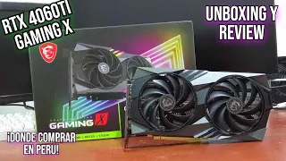 ¡MI NUEVA GRAFICA RTX 4060TI MSI GAMING X ! UNBOXING Y REVIEW ,DONDE COMPRAR, VALE LA PENA?,Fortnite