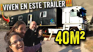 No imaginas cómo es el interior de este CAMIÓN CAMPERIZADO de 40 m2 | VAN LIFE | Furgo en ruta T6-E6