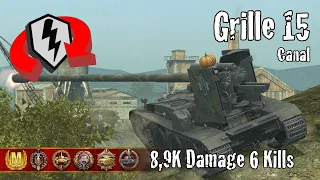 Grille 15  |  8,9K Damage 6 Kills  |  WoT Blitz Replays