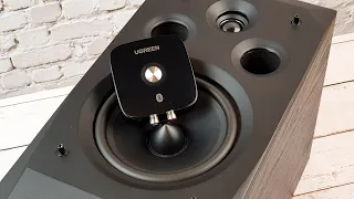 Bluetooth ресивер Ugreen с поддержкой aptX LL для автомобиля и домашней аудиосистемы