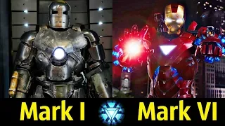 😎 Костюмы Железного Человека (Mark 1 - Mark 6) ! Детальный Разбор (Часть 1)👍!