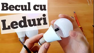 Ce conține un bec cu leduri? Denumiri componente