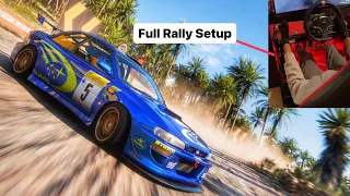 NEW RALLY DLC ( Part 1 ) - FORZA HORIZON 5 | Moza R5 Steering Wheel