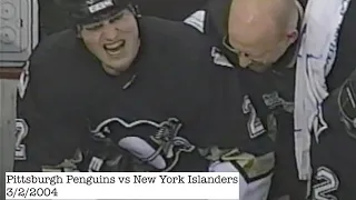 Pittsburgh Penguins vs New York Islanders | 3/2/2004 | Pens Rally to Tie Isles | FULL GAME