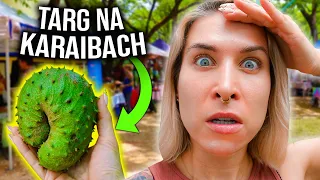 Co znalazłam na TARGU na KARAIBACH? Pierogi i egzotyczne owoce na Kostaryce | Agnieszka Grzelak Vlog