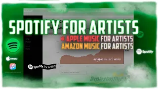 SPOTIFY FOR ARTISTS | ПРИЛОЖЕНИЕ ДЛЯ АРТИСТОВ | Apple Music / Amazon Music For Artists