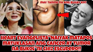 NANGANGANIB!!Heart NAIYAK matapos matuklasan Ang TUMOR sa katawan ni Chiz!!OMG!!