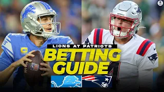 Lions at Patriots Betting Preview: FREE expert picks, props [NFL Week 5] | CBS Sports HQ