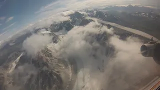 C-17 Tactical Low Altitude Flying "Low Level" Over Mountains