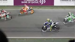 Doha - Moto GP Partenza di Valentino Rossi
