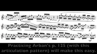 Arban Characteristic Study #1