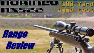 Norinco NS522 Range Review 100 Yard Test