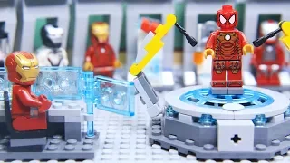 Lego IRON MAN's ARMOR was Stolen by SPIDERMAN