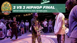 FINAL 2vs2 Hiphop | Pakissi & Breeze VS Luciano & Dennie | Hiphop Kingz 2023 | Battle Area