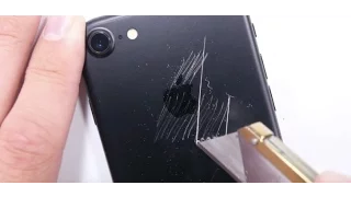 iPhone 7 Scratch test   BEND TEST   Durability video 2017