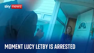 Lucy Letby: Moment nurse guilty of murdering babies is arrested