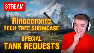 Rinoceronte Tech Tree Showcase | later special Tank Requests