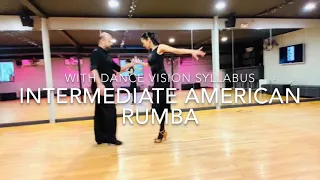INTERMEDIATE AMERICAN RUMBA WITH DANCE VISION SYLLABUS