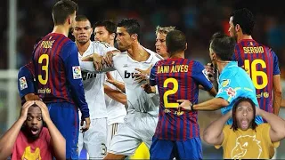 The Dirty Side Of Cristiano Ronaldo SAVAGE Fights & Brawls ! (Reaction)